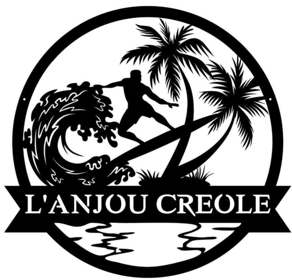 Bungalow l'Anjou Créole Sainte Anne Guadeloupe Exterior foto