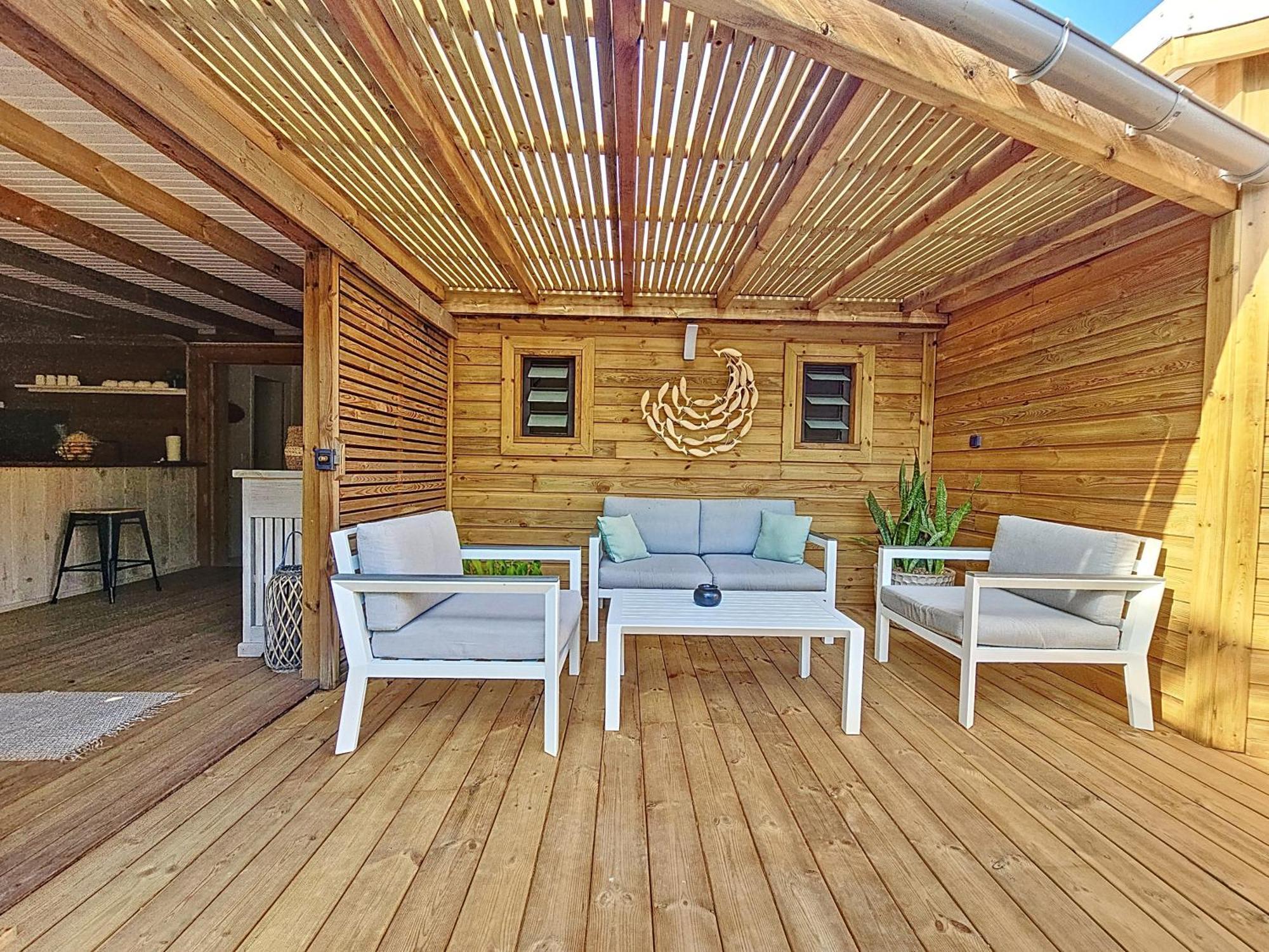 Bungalow l'Anjou Créole Sainte Anne Guadeloupe Exterior foto